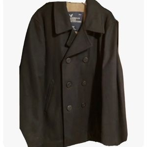 Men’s size medium American Eagle wall, pea coat NWOT
